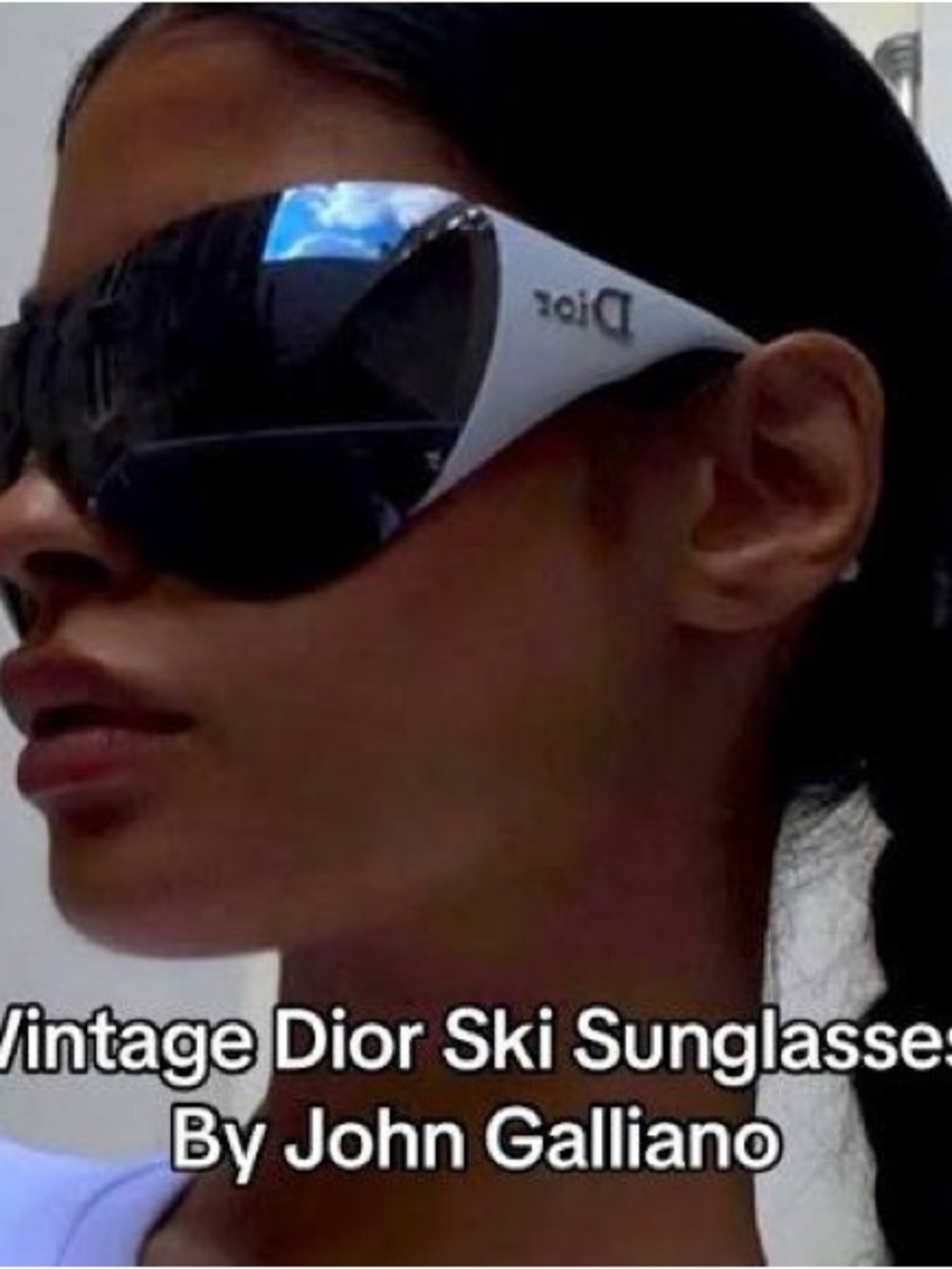 Vintage Christian Dior Ski Sunglasses